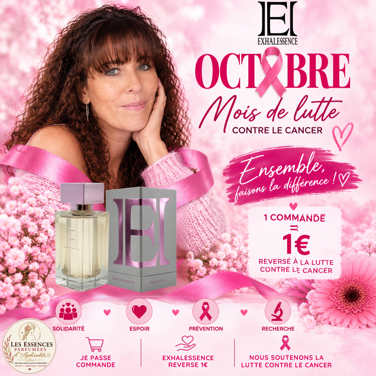 Octobre Rose — Mois de lutte contre le cancer